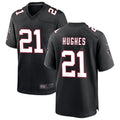BIPIHUC A.Falcons #21 Mike Hughes Player Black Throwback Game Stitched Jerseys