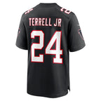 BIPIHUC A.Falcons #24 A.J. Terrell Jr. Player Black Alternate Home Game Stitched Jerseys