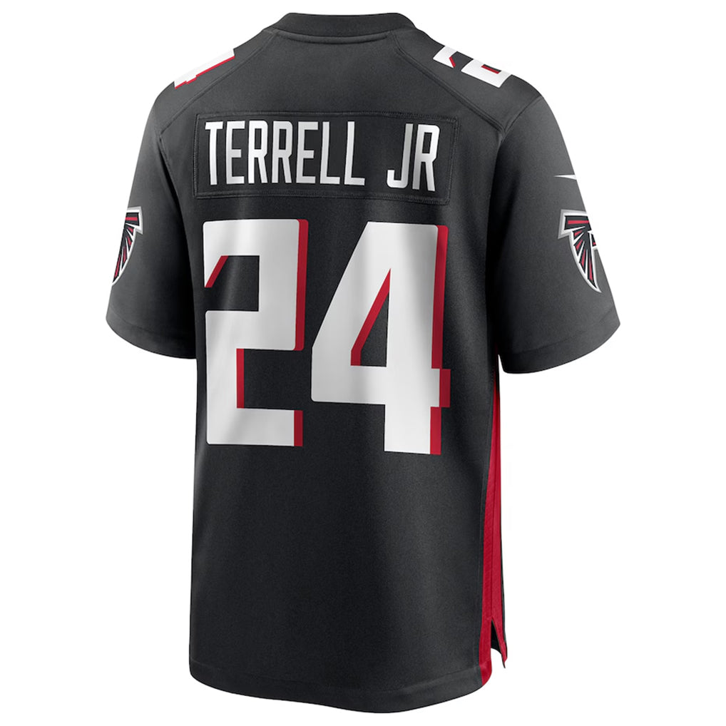 BIPIHUC A.Falcons #24 A.J. Terrell Jr. Player Black Home Game Stitched Jerseys