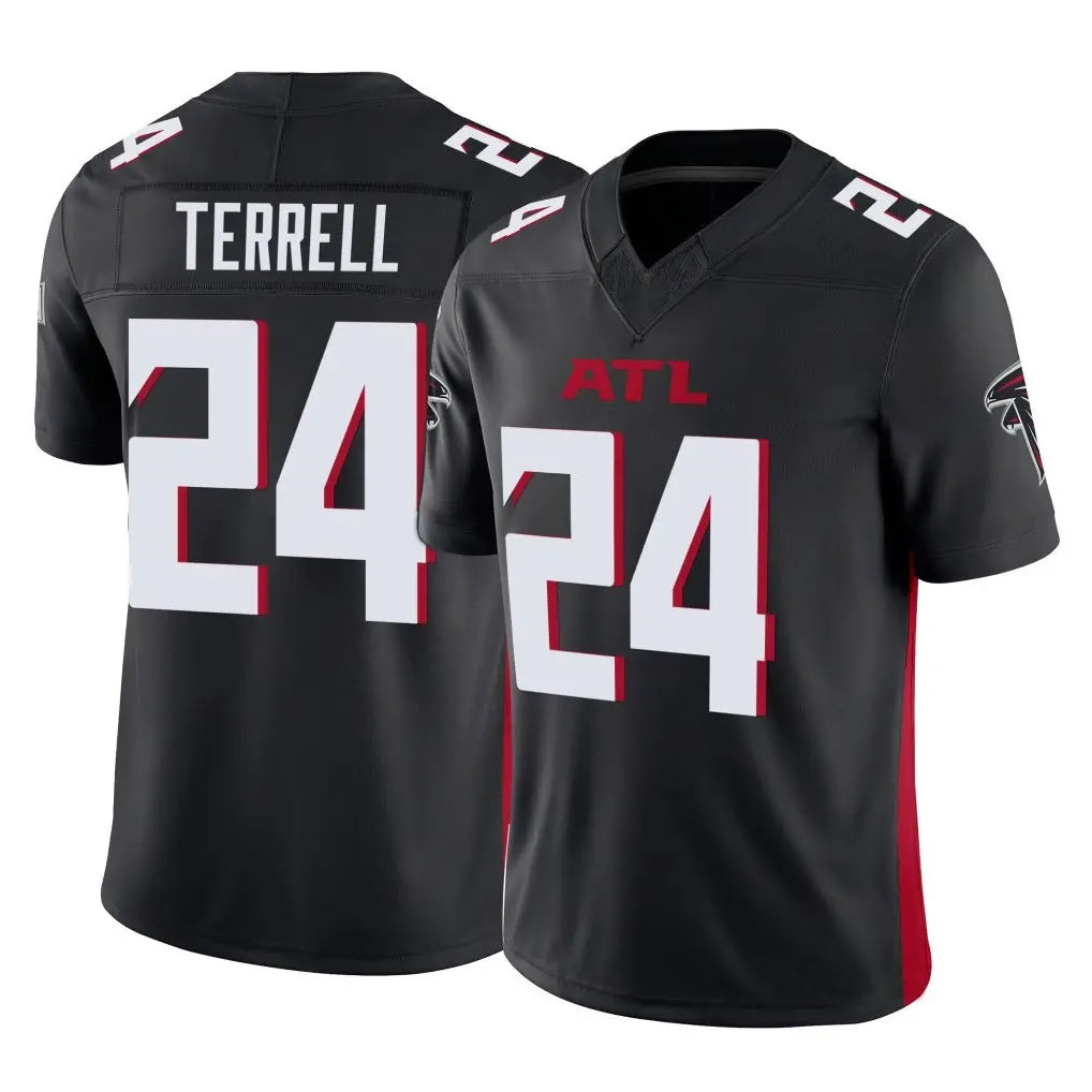 BIPIHUC A.Falcons #24 A.J. Terrell Jr. Player Black Vapor F.U.S.E. Limited Stitched Jerseys
