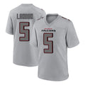 BIPIHUC A.Falcons #5 Drake London Player Gray Fashion Home Game Stitched Jerseys