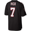 BIPIHUC A.Falcons #7 Michael Vick Mitchell & Ness Black Legacy Replica Stitched Jerseys