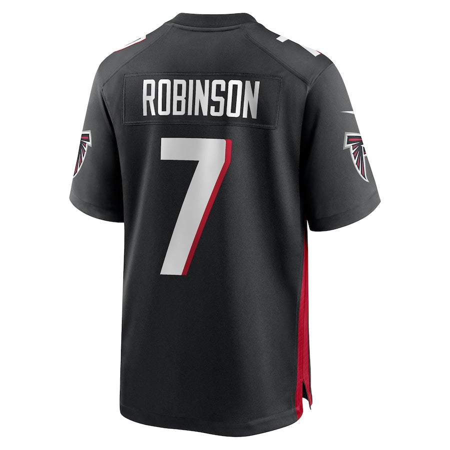 BIPIHUC A.Falcons #7 Bijan Robinson Player Black Game Home Stitched Jerseys