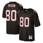 BIPIHUC A.Falcons #80 Andre Rison Player Mitchell & Ness Black 1992 Legacy Stitched Jerseys