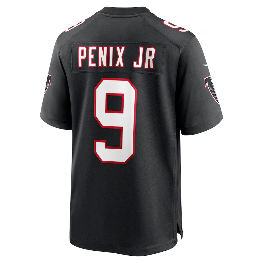BIPIHUC A.Falcons #9 Michael Penix Jr. Player Black Alternate  Game Stitched Jerseys