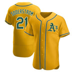 BIPIHUC Athletics #21 Tyler Soderstrom Player Gold Authentic Alternate Stitched Jersey