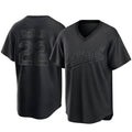 BIPIHUC Athletics #22 Jeff McNeil player Black Replica Pitch Fashion Stitched Jersey