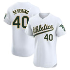BIPIHUC Athletics #40 Luis Severino player White Elite Home Stitched Jersey