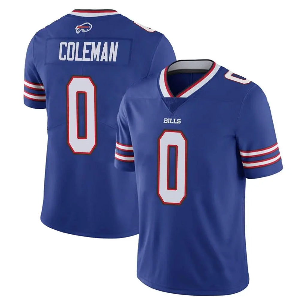 BIPIHUC B.Bills #0 Keon Coleman Player Royal Vapor Untouchable Limited Stitched Jerseys