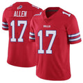 BIPIHUC B.Bills #17 Josh Allen Player Red Vapor Untouchable Limited Home Game Stitched Jerseys