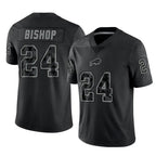 BIPIHUC B.Bills #24 Cole Bishop Player Black RFLCTV Limited Stitched Jerseys