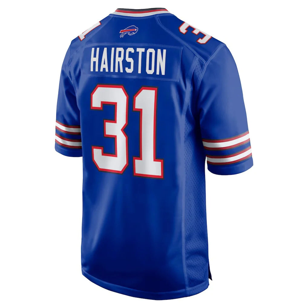 BIPIHUC B.Bills #31 Maxwell Hairston Player Royal Home Game Stitched Jerseys