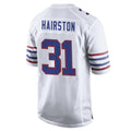 BIPIHUC B.Bills #31 Maxwell Hairston Player White Alternate Limited Home Game Stitched Jerseys