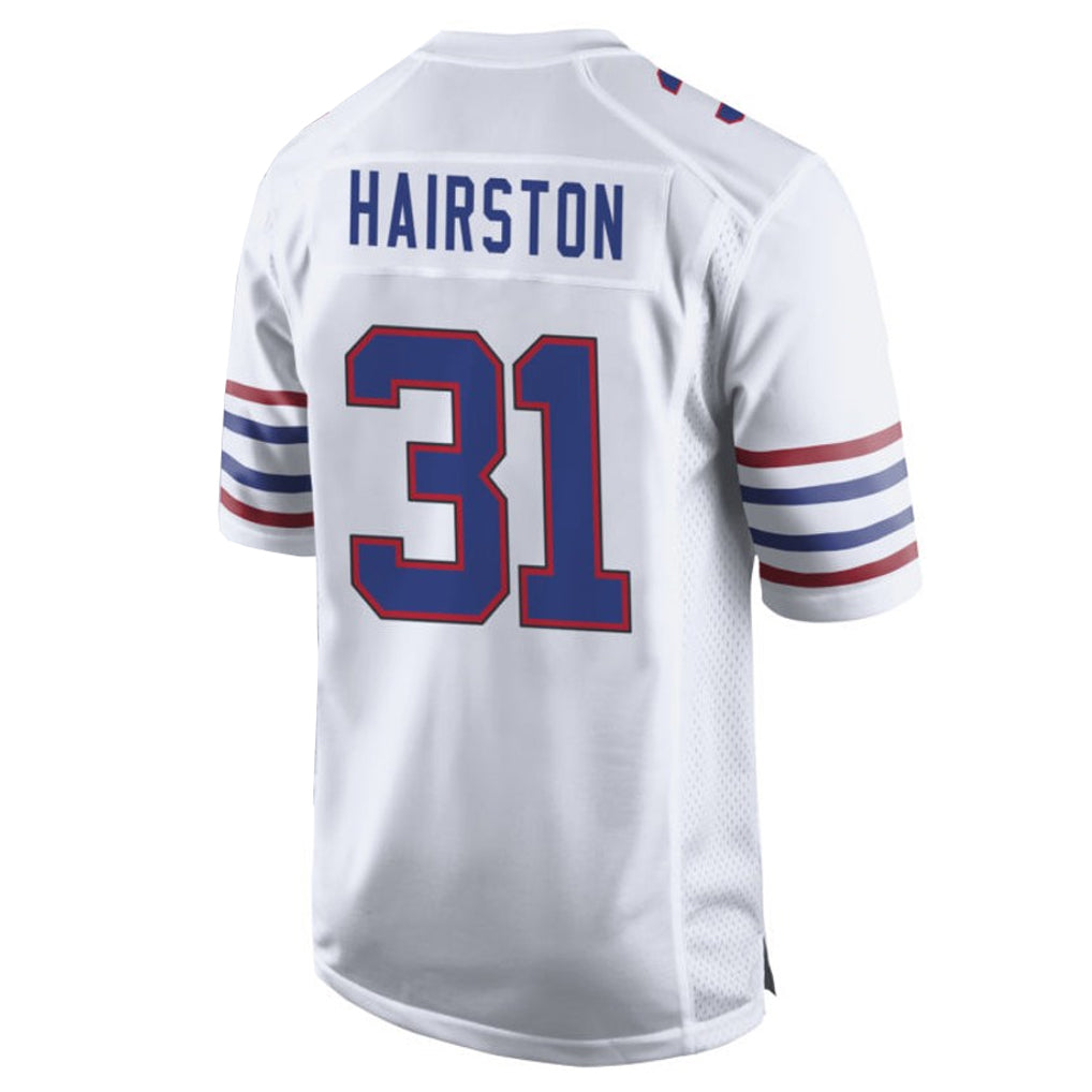 BIPIHUC B.Bills #31 Maxwell Hairston Player White Alternate Limited Home Game Stitched Jerseys