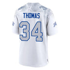 BIPIHUC B.Bills #34 Thurman Thomas Player White Rivalries Collection Game Stitched Jerseys