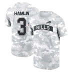 BIPIHUC B.Bills #3 Damar Hamlin Player Arctic Camo Salute to Service T-Shirt Hoodies Stitched Jerseys