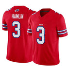 BIPIHUC B.Bills #3 Damar Hamlin Player Red Vapor F.U.S.E. Jersey Limited Home Game Stitched Jerseys