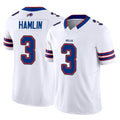 BIPIHUC B.Bills #3 Damar Hamlin Player White Vapor F.U.S.E. Limited Stitched Jerseys