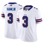 BIPIHUC B.Bills #3 Damar Hamlin Player White Vapor F.U.S.E. Limited Stitched Jerseys