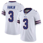 BIPIHUC B.Bills #3 Damar Hamlin Player White Vapor Untouchable Limited Stitched Jerseys