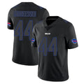 BIPIHUC B.Bills #44 Joe Andreessen Player Black Impact Limited Home Game Stitched Jerseys