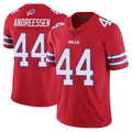 BIPIHUC B.Bills #44 Joe Andreessen Player Red Vapor Untouchable Limited Stitched Jerseys
