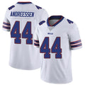 BIPIHUC B.Bills #44 Joe Andreessen Player White Vapor Untouchable Limited Stitched Jerseys