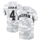 BIPIHUC B.Bills #4 James Cook III Player Arctic Camo Salute to Service T-Shirt Hoodies Stitched Jerseys