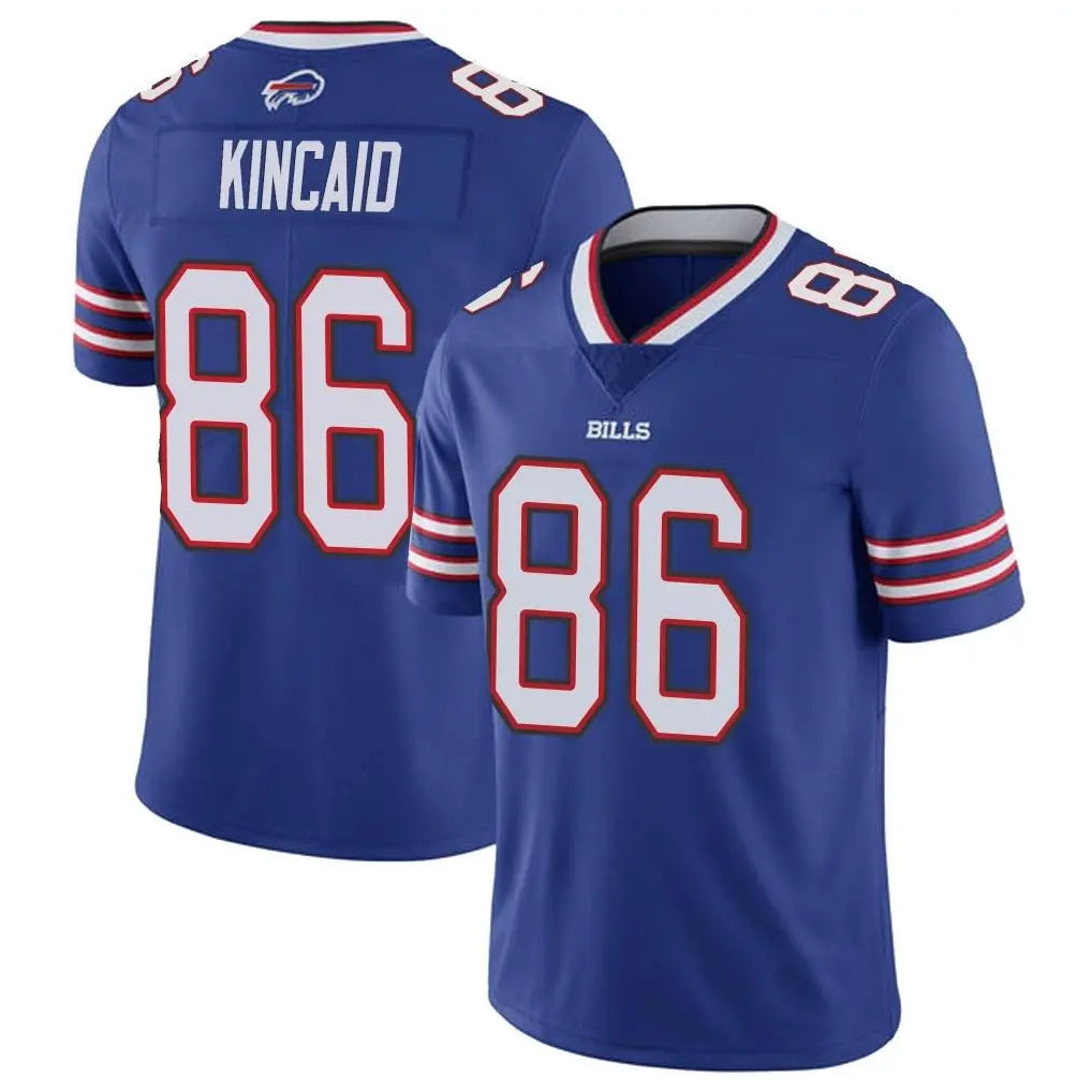 BIPIHUC B.Bills #86 Dalton Kincaid Player Royal Vapor Untouchable Limited Stitched Jerseys