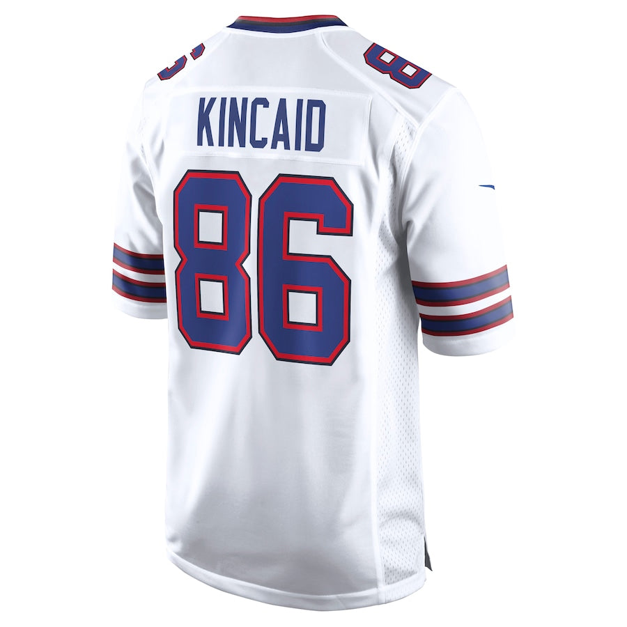 BIPIHUC B.Bills #86 Dalton Kincaid Player White Home Game Stitched Jerseys