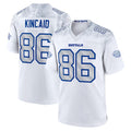 BIPIHUC B.Bills #86 Dalton Kincaid Player White Rivalries Collection Game Stitched Jerseys