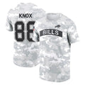 BIPIHUC B.Bills #88 Dawson Knox Player Arctic Camo Salute to Service T-Shirt Hoodies Stitched Jerseys