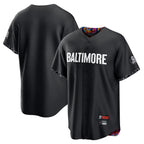 BIPIHUC B.Orioles Black City Connect Home Game Blank Player Stitched Jerseys