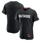 BIPIHUC B.Orioles Black City Connect Limited Elite Home Blank Player Stitched Jerseys