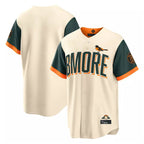 BIPIHUC B.Orioles Cream 2026 City Connect Home Blank Player Stitched Jerseys