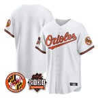 BIPIHUC B.Orioles White 30th Anniversary of 2131 Home Game Blank Player Stitched Jerseys