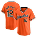 BIPIHUC B.Orioles #12 Dylan Beavers Player Orange T-shirt Limited Home Game Stitched Jerseys