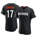 BIPIHUC B.Orioles #17 Colton Cowser Player Black City Connect Limited Elite Home Game Stitched Jerseys