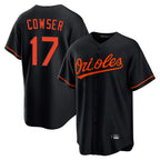 BIPIHUC B.Orioles #17 Colton Cowser Player Black Home Game Stitched Jerseys