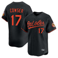 BIPIHUC B.Orioles #17 Colton Cowser Player Black Limited Home Game Stitched Jerseys