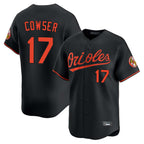BIPIHUC B.Orioles #17 Colton Cowser Player Black Limited Home Game Stitched Jerseys