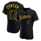BIPIHUC B.Orioles #17 Colton Cowser Player Black Snake Skin City Limited Elite Home Stitched Jerseys