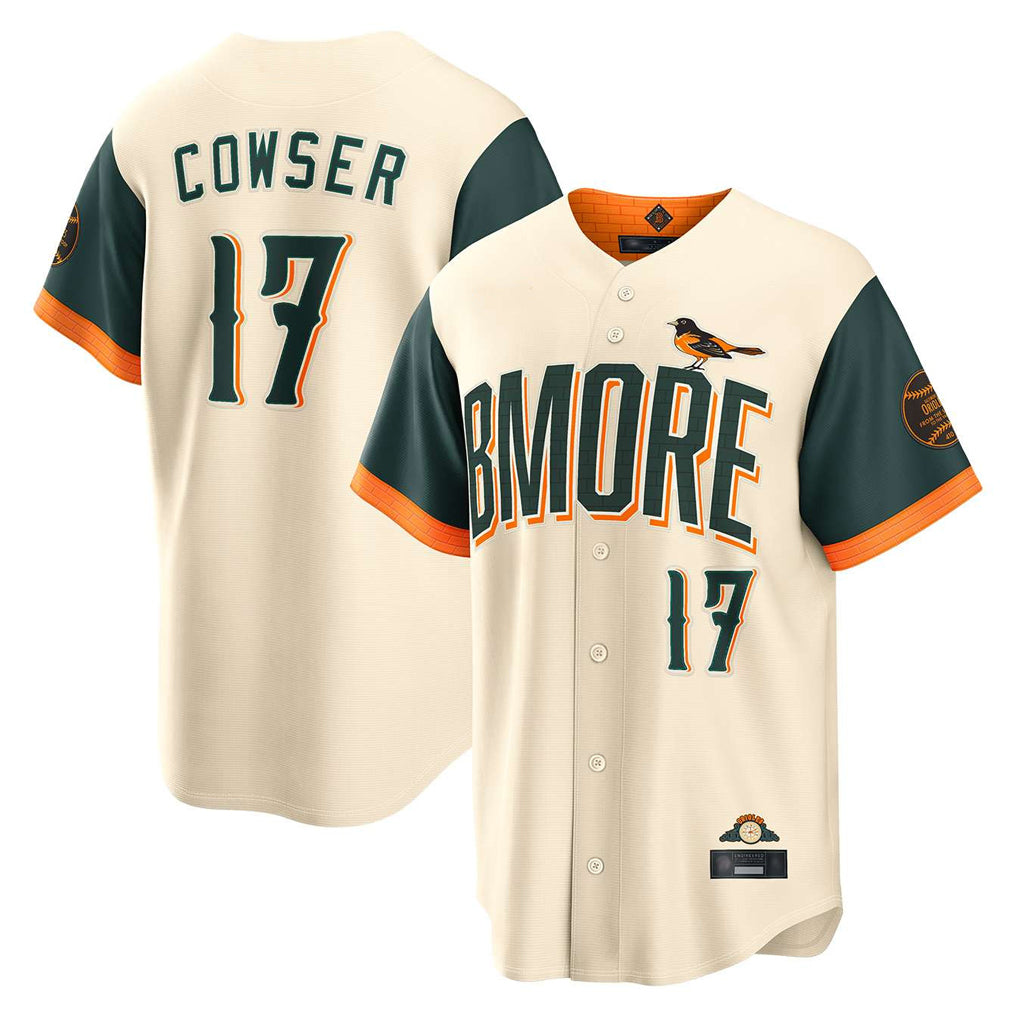 BIPIHUC B.Orioles #17 Colton Cowser Player Cream 2026 City Connect Limited Elite Home Game Stitched Jerseys