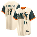 BIPIHUC B.Orioles #17 Colton Cowser Player Cream 2026 City Connect Limited Elite Home Game Stitched Jerseys