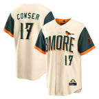 BIPIHUC B.Orioles #17 Colton Cowser Player Cream 2026 City Connect Limited Elite Home Game Stitched Jerseys
