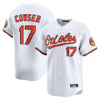 BIPIHUC B.Orioles #17 Colton Cowser Player White Limited Home Game Stitched Jerseys