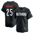 BIPIHUC B.Orioles #25 Pete Alonso Player Black City Connect Limited Home Game Stitched Jerseys