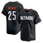 BIPIHUC B.Orioles #25 Pete Alonso Player Black City Connect Limited Home Game Stitched Jerseys