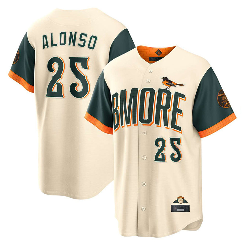 BIPIHUC B.Orioles #25 Pete Alonso Player Cream 2026 City Connect Home Game Stitched Jerseys