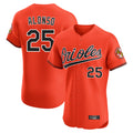 BIPIHUC B.Orioles #25 Pete Alonso Player Orange Limited Elite Home Game Stitched Jerseys